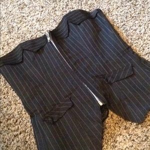 Pinstripe Corset (M)